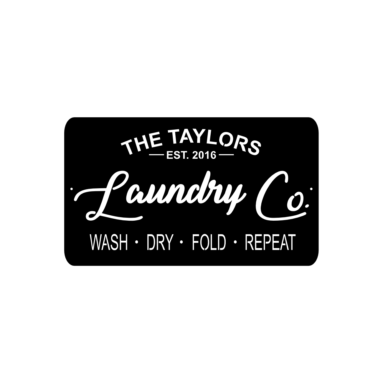 Laundry Co. Personalized